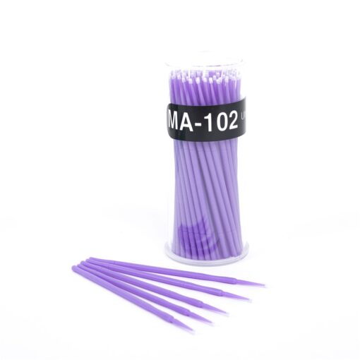 100Pc/Bottle Microblading Disposable Tattoo Brushes