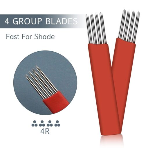 50pcs Round Microblading Needles 3/5/7/9/21R