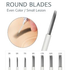 50pcs Round Microblading Needles 3/5/7/9/21R